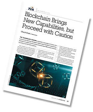 Block chain Article in Logistics Journal