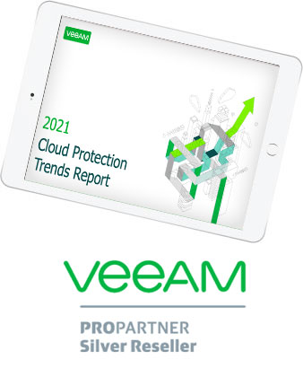 ebook - VEEAM Cloud Protection Trneds Report 2021, REnovodata is a VEEAM Silver Psrtner