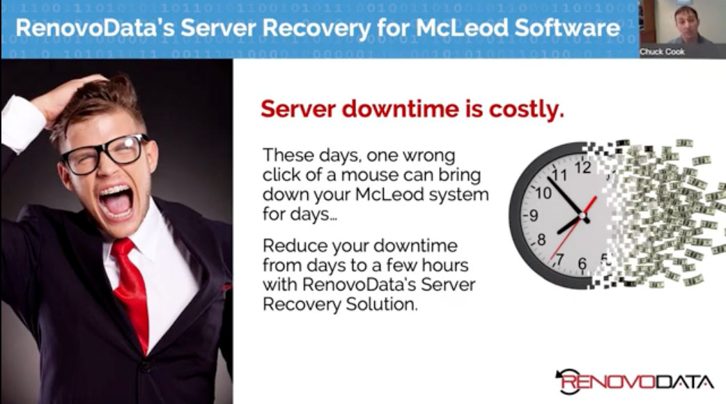 RenovoData Video: Recover Faster with RenovoData’s Server Recovery Solution for McLeod Systems